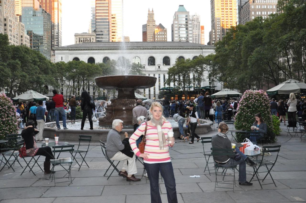La pecora bianca bryant park