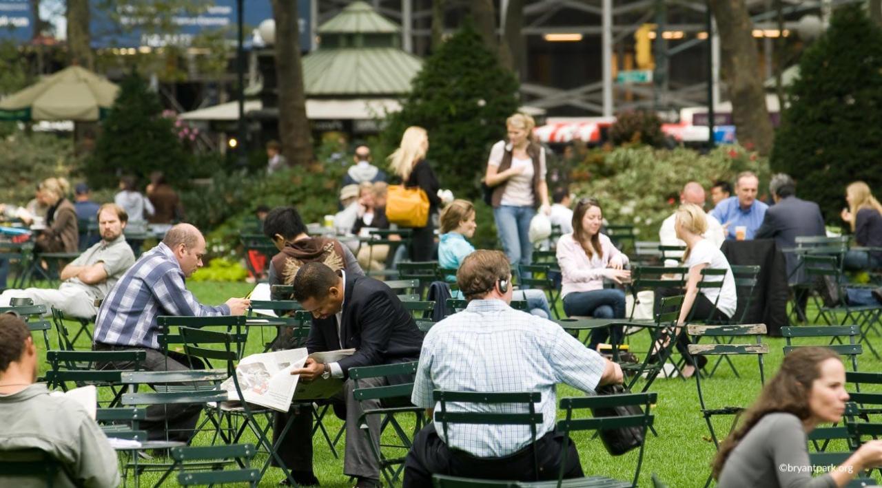 La pecora bianca bryant park