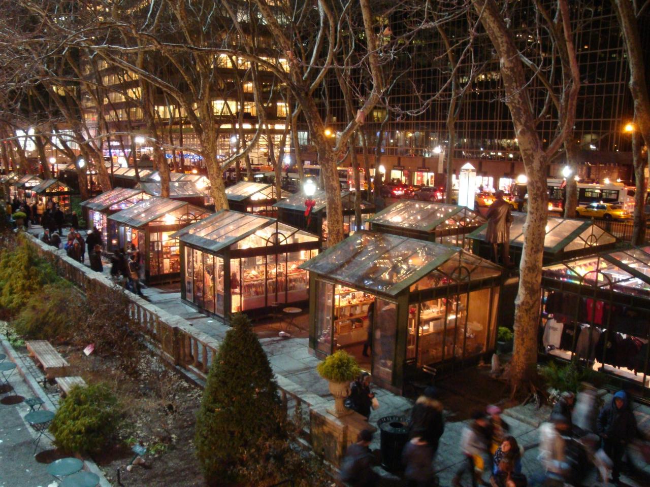 Bryant park winter christmas village york nyc things do market holiday bank america vendors october timeout xmas here announces partners