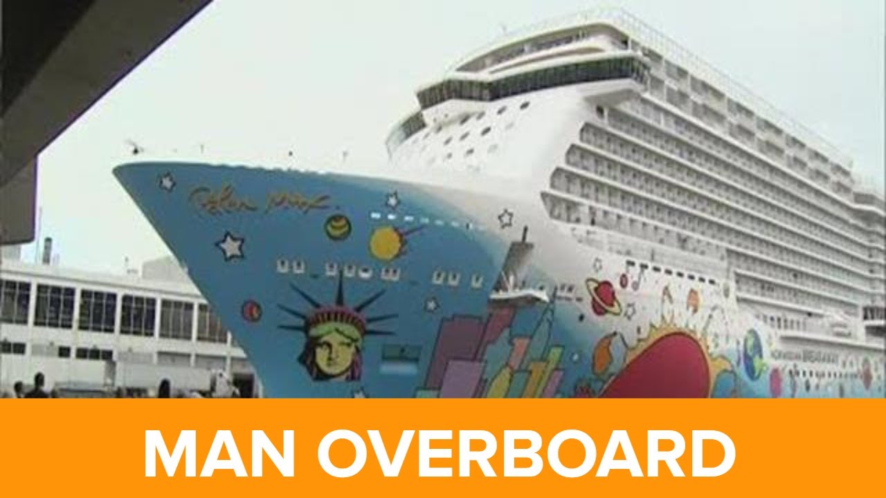 Norwegian cruise line man overboard